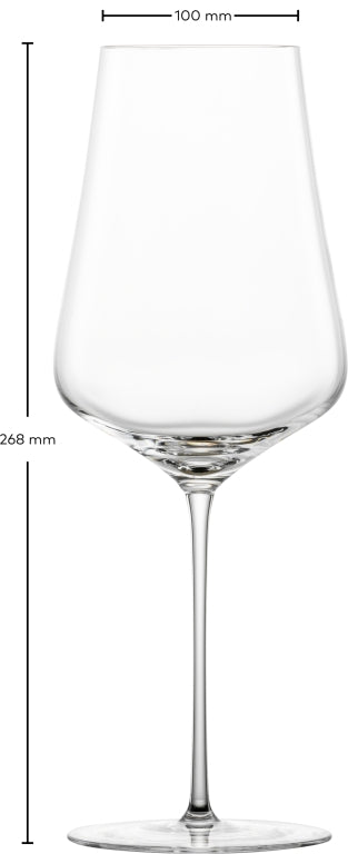 Zwiesel Glas Duo Bordeaux Glass 72.9 Cl in Gift Packaging - 2 Pieces