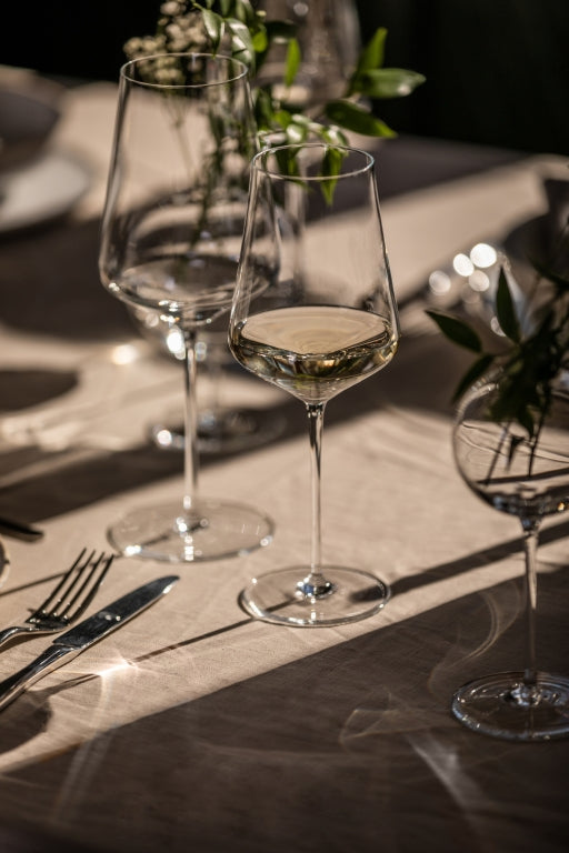 Zwiesel Glas Duo Weinglas 54,8 Cl mit Mousseurpunkt in Geschenkverpackung – 2 Stück