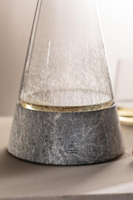 Zwiesel Glas Symbiosis Dekantierkaraffe 75 Cl mit Steinsockel