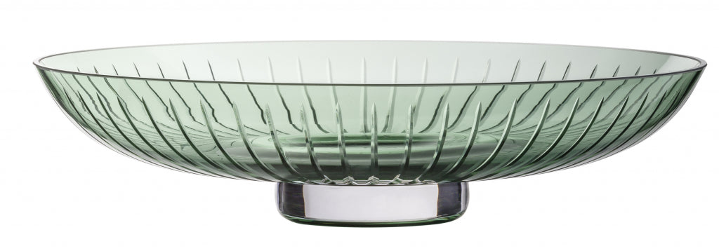 Zwiesel Glas Signum Schale 341 mm Smokey Grün