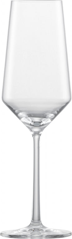 Zwiesel Glas Pure Champagnerglas 29,7 Cl mit Moussierpunkt in Geschenkverpackung – 2 Stück