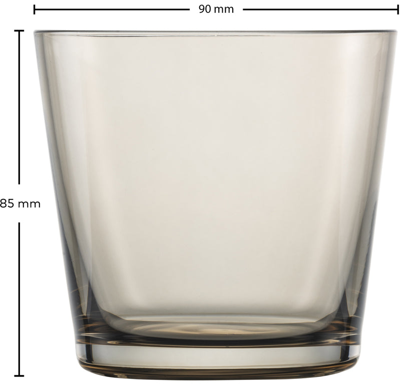 Zwiesel Glas Together Water Glass 36.7 Cl Taupe - 4 Pieces