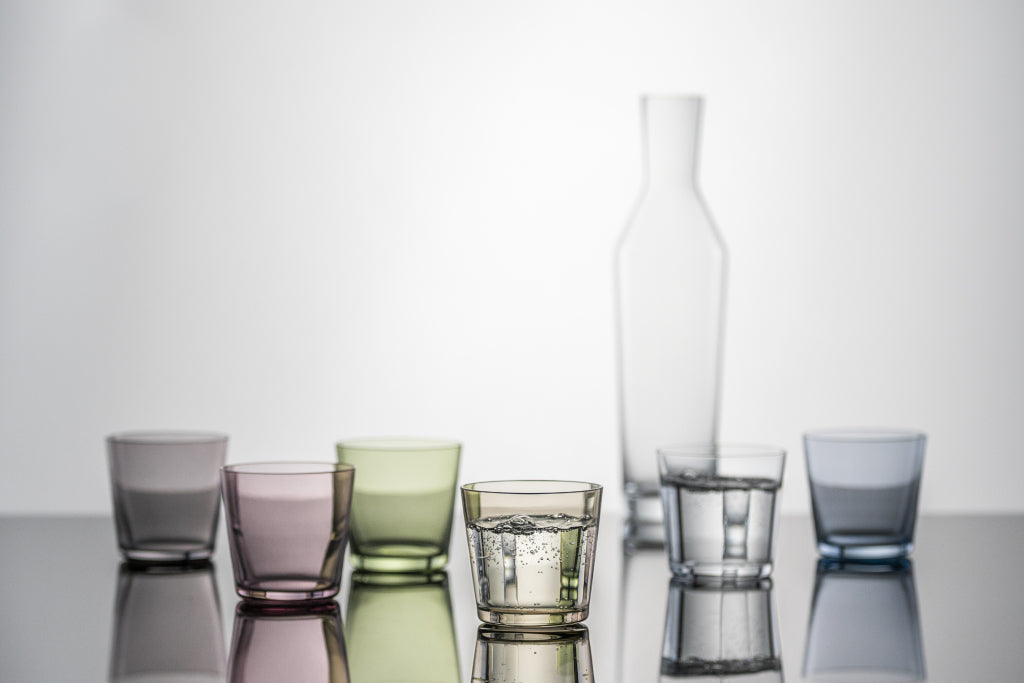 Zwiesel Glas Together Wasserglas 36,7 Cl Olivgrün – 4 Stück