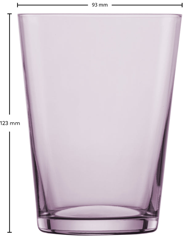 Zwiesel Glas Together Wasserglas 54,8 Cl Lila – 4 Stück