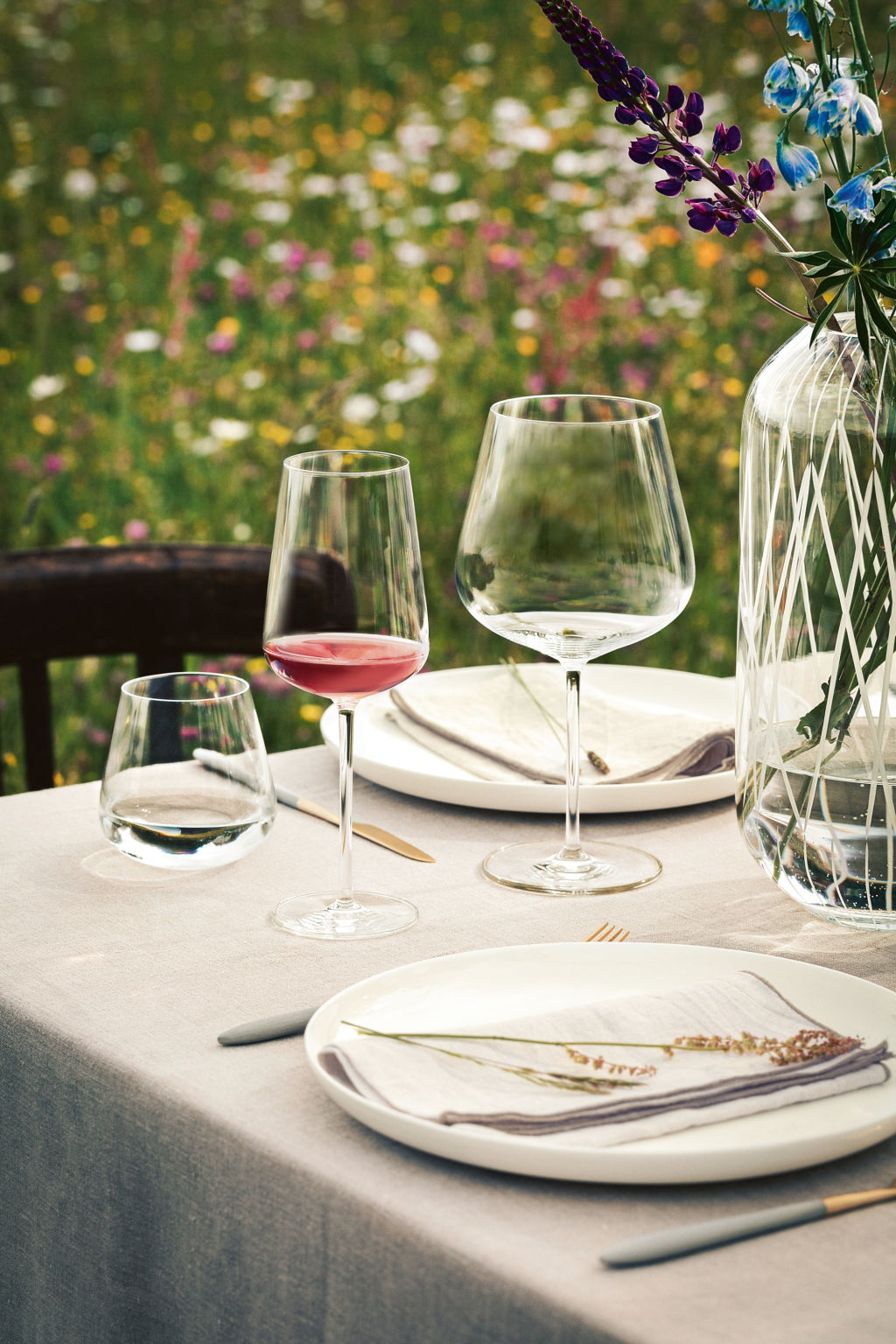 Zwiesel Glas Vervino Wasserglas 39,8 Cl mit Maßstrich – 4 Stück