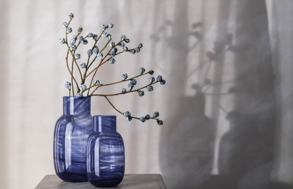 Zwiesel Glas Waters Vase klein 220 mm Blau