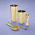 Speakeasy Cocktail-Set Gold – 4-teilig