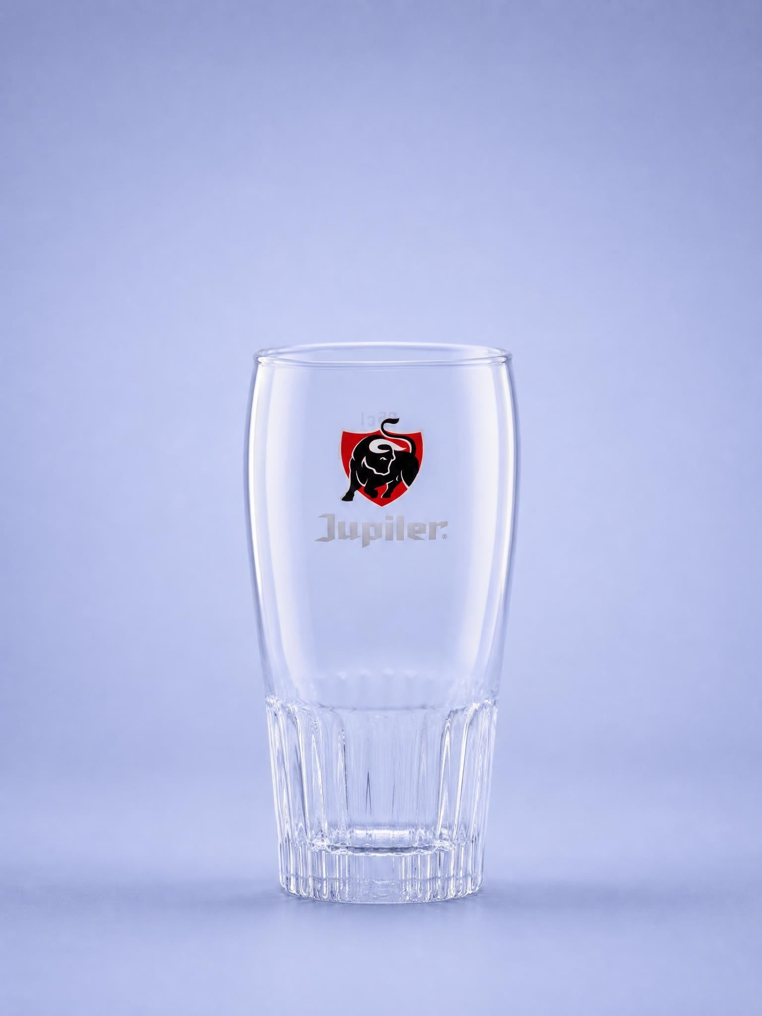 Jupiler Bierglas 25 Cl - Geschenkbox - 2 Stück