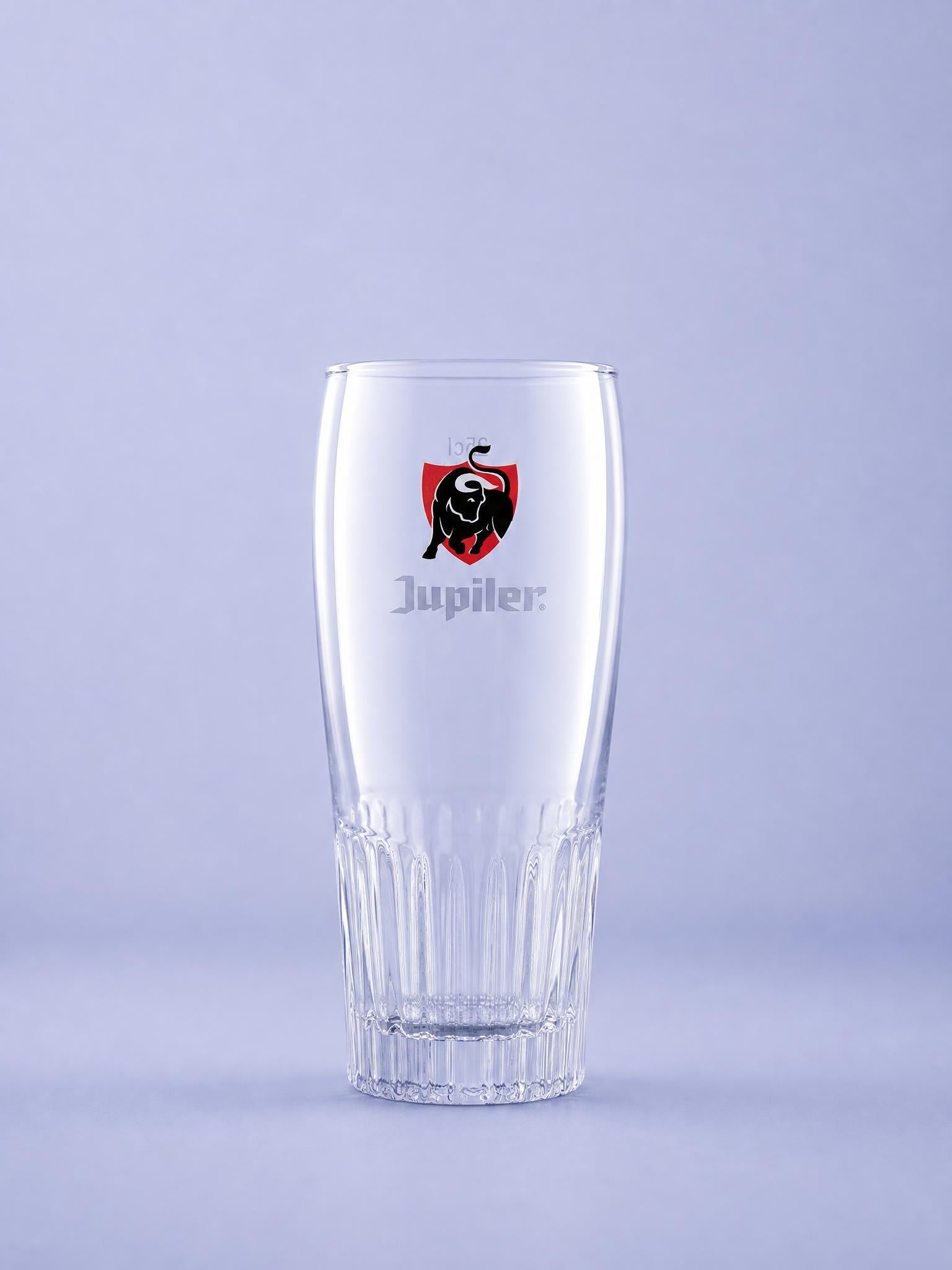 Jupiler Bierglas 25 cl - 12 Stück