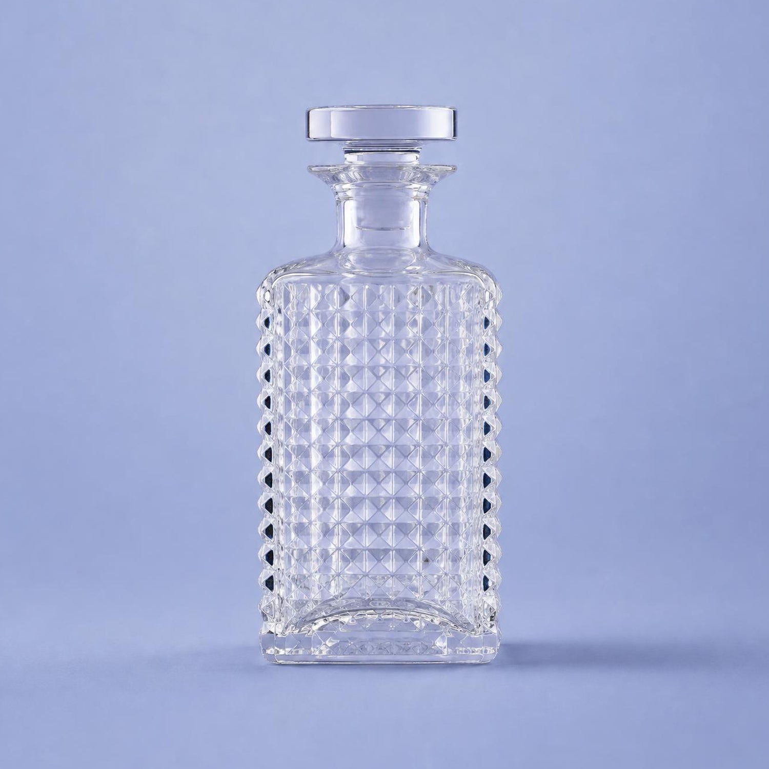 Luigi Bormioli Mixology Whiskey Karaf 75 Cl - 4X Tumbler D.O.F. 38 Cl - 5 Stuks - Glazen.nl