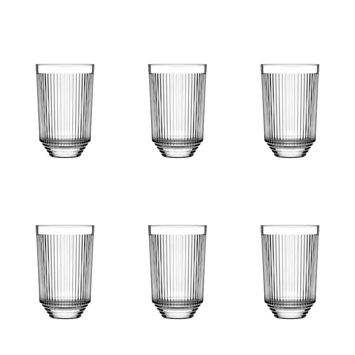 Pasabahce Dorian Longdrinkglas 34 cl – 6 Stück