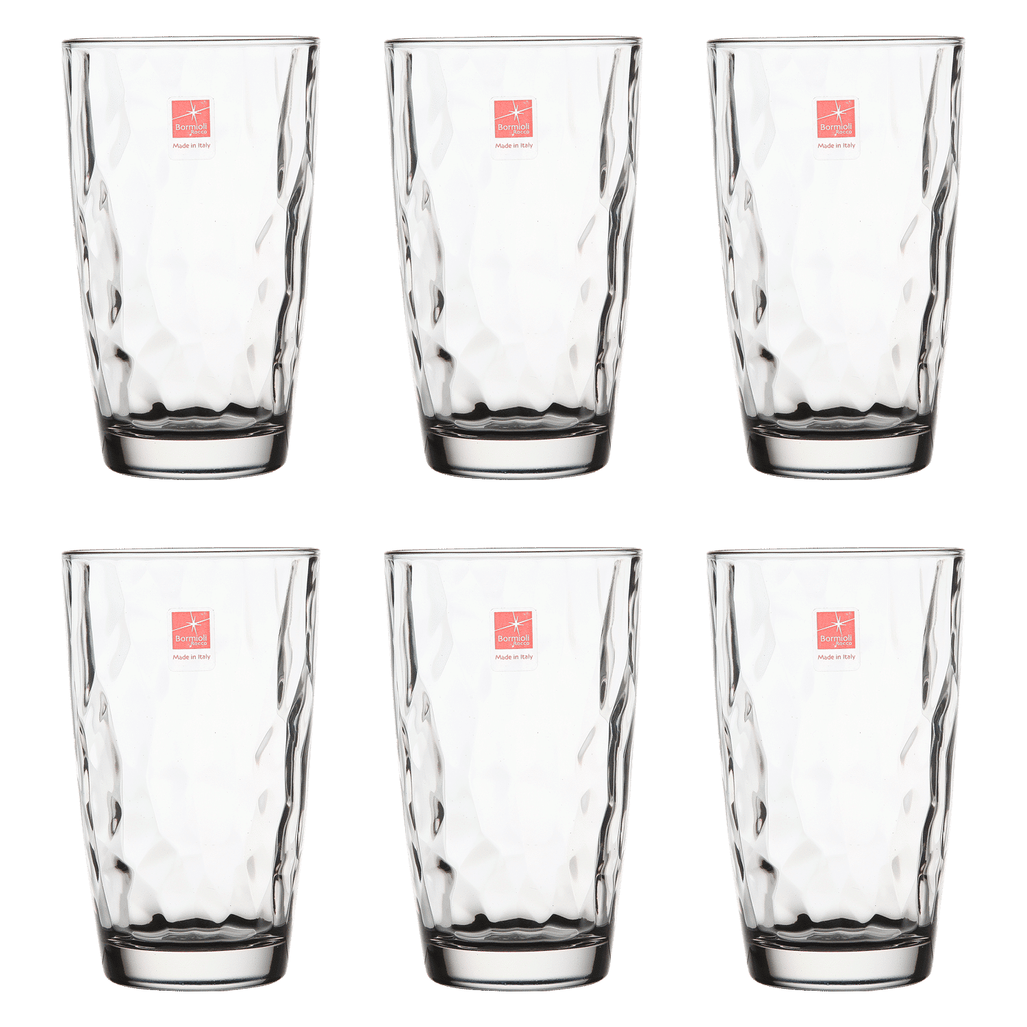 Bormioli Rocco Diamond Longdrinkglas 47 Cl - 6 Stuks - Glazen.nl