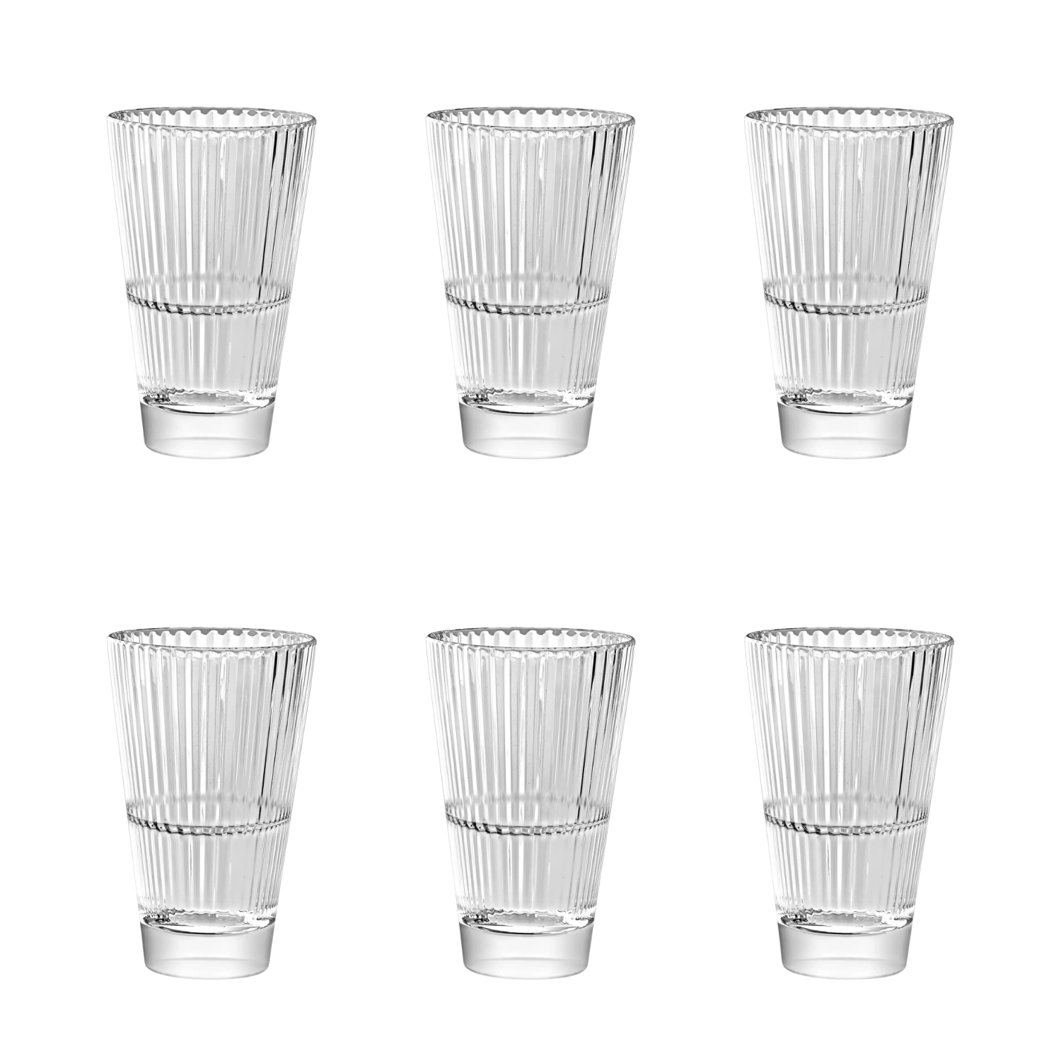 Vidivi Diva Longdrinkglas 29 cl – 6 Stück