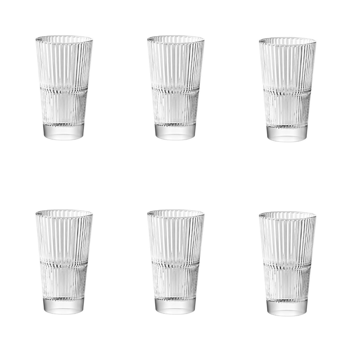 Vidivi Diva Longdrinkglas 41 cl – 6 Stück