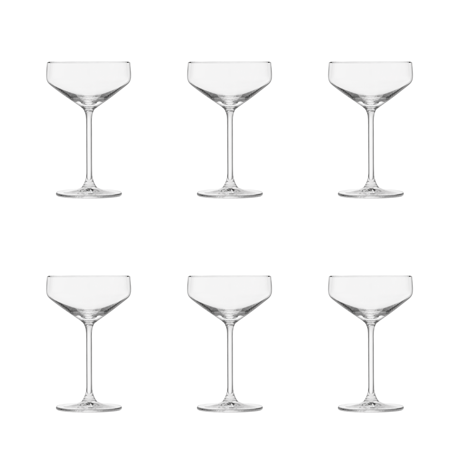 Royal Leerdam Carre Champagnerkelch 30 cl - 6 Stück