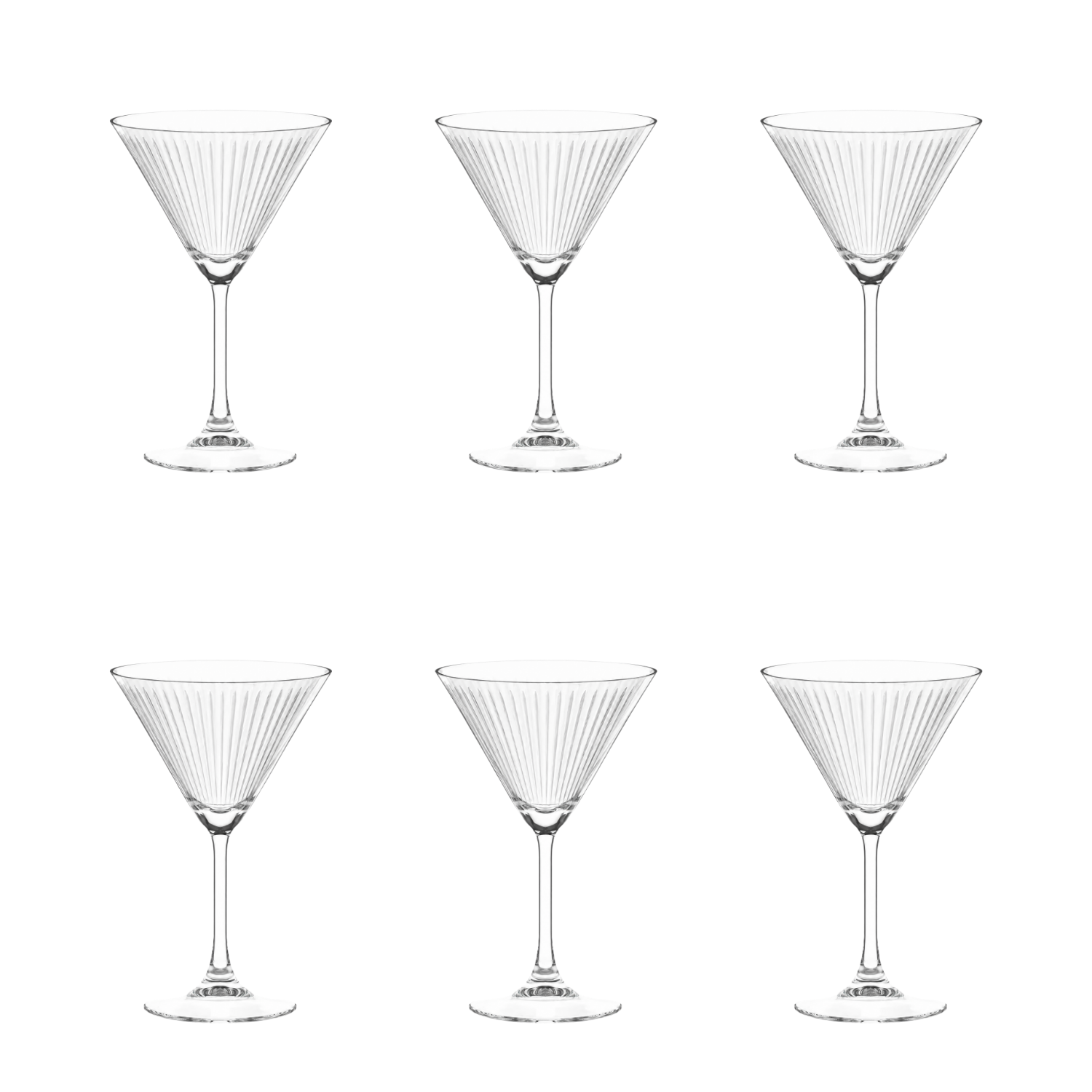 Stölzle Lausitz Soho Martiniglas 25 cl – 6 Stück