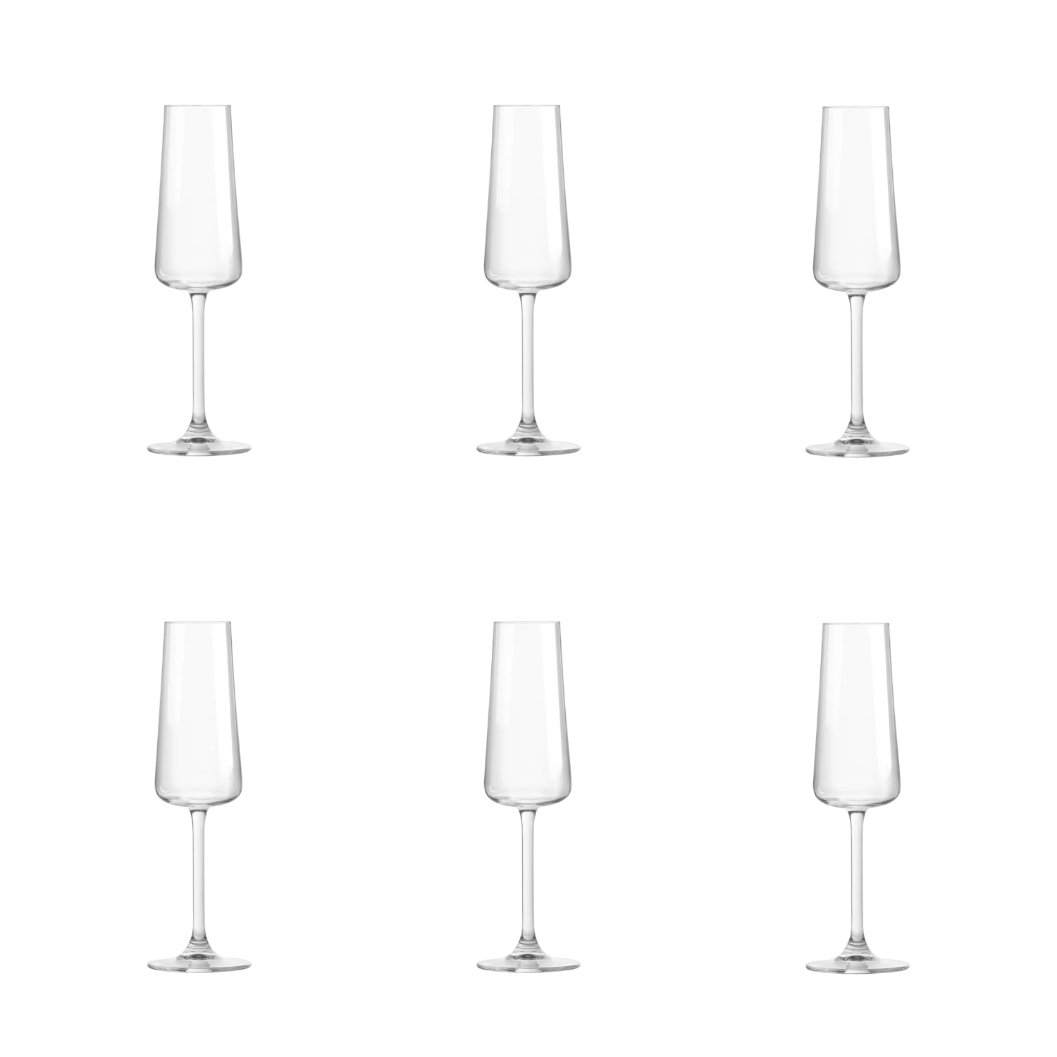 Onis Niveau Sektgläser 20 cl – 6 Stück