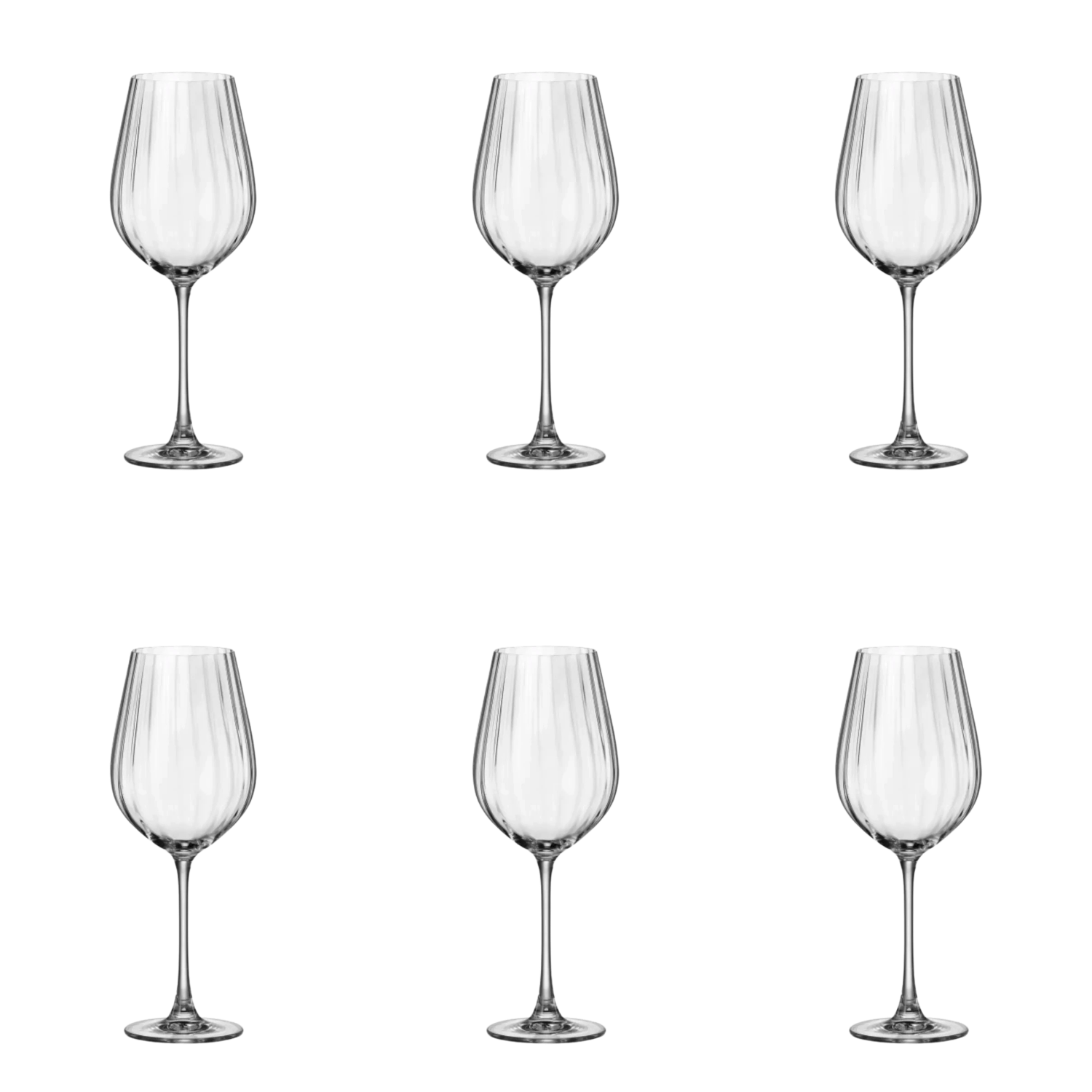 Nuform Optic Weingläser 65 cl - 6 Stück