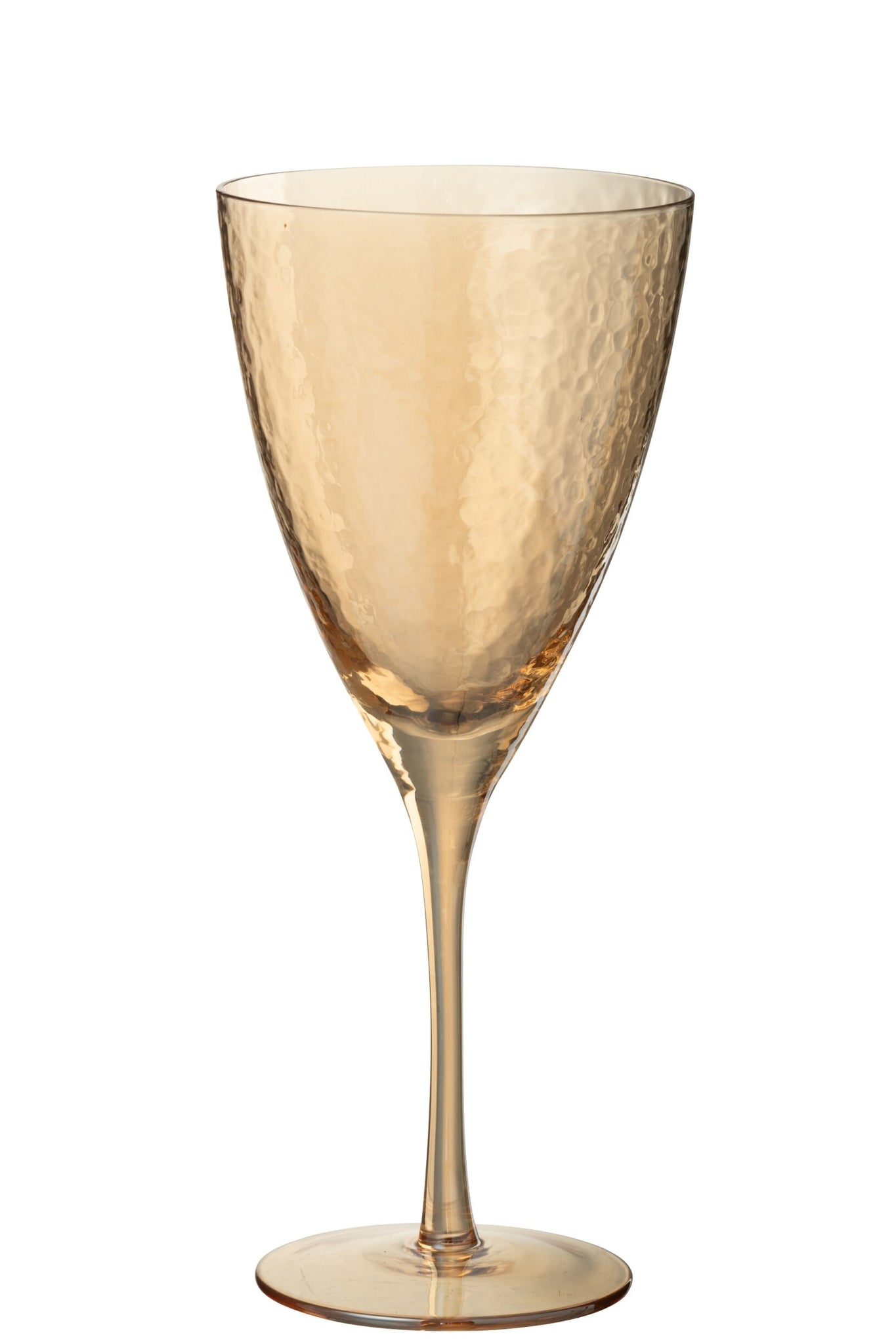 J-Line Wine Glass Gold-Colored