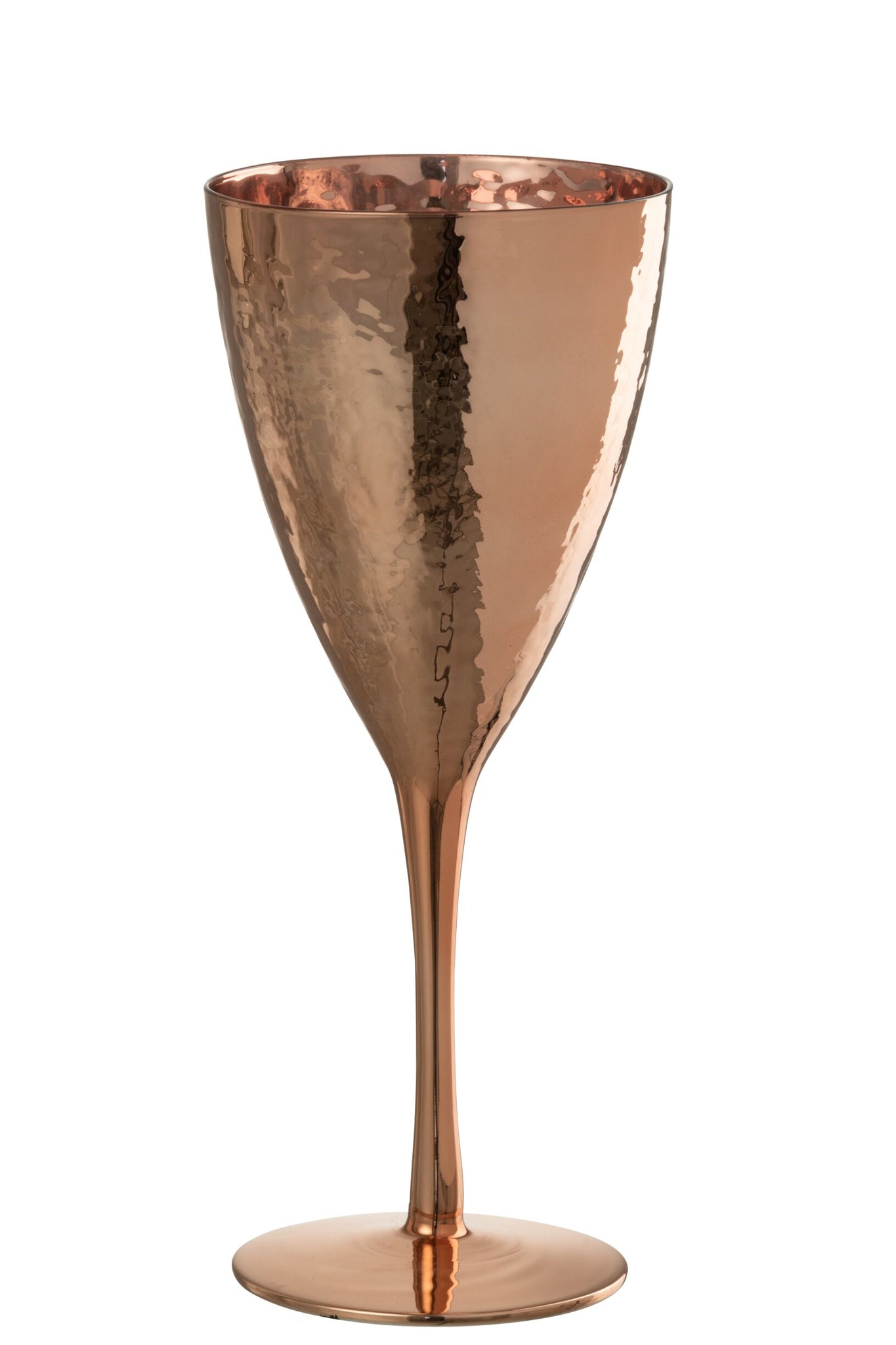 J-Line Wine Glass Mirror Copper-Colored