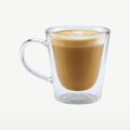 Luigi Bormioli Thermic Glass Kaffeeglas 29,5 Cl mit Henkel – 2 Stück