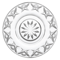 RCR Melodia Saucers for Tea Glasses - 6 Pieces