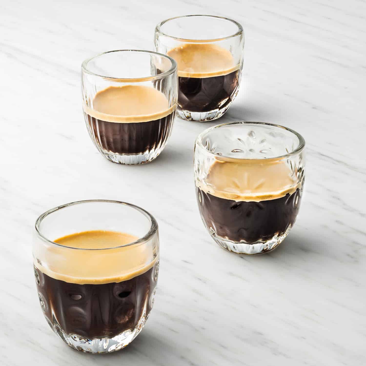 La Rochère Abeille Espressoglas 10 cl Assorti - 4 Stuks - Glazen.nl