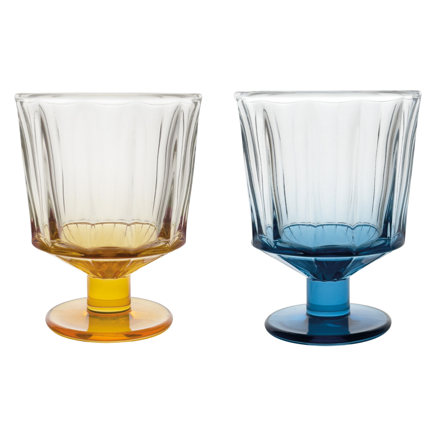 La Rochere Weinglas 2x2 Farben 26 cl - 4 Stück