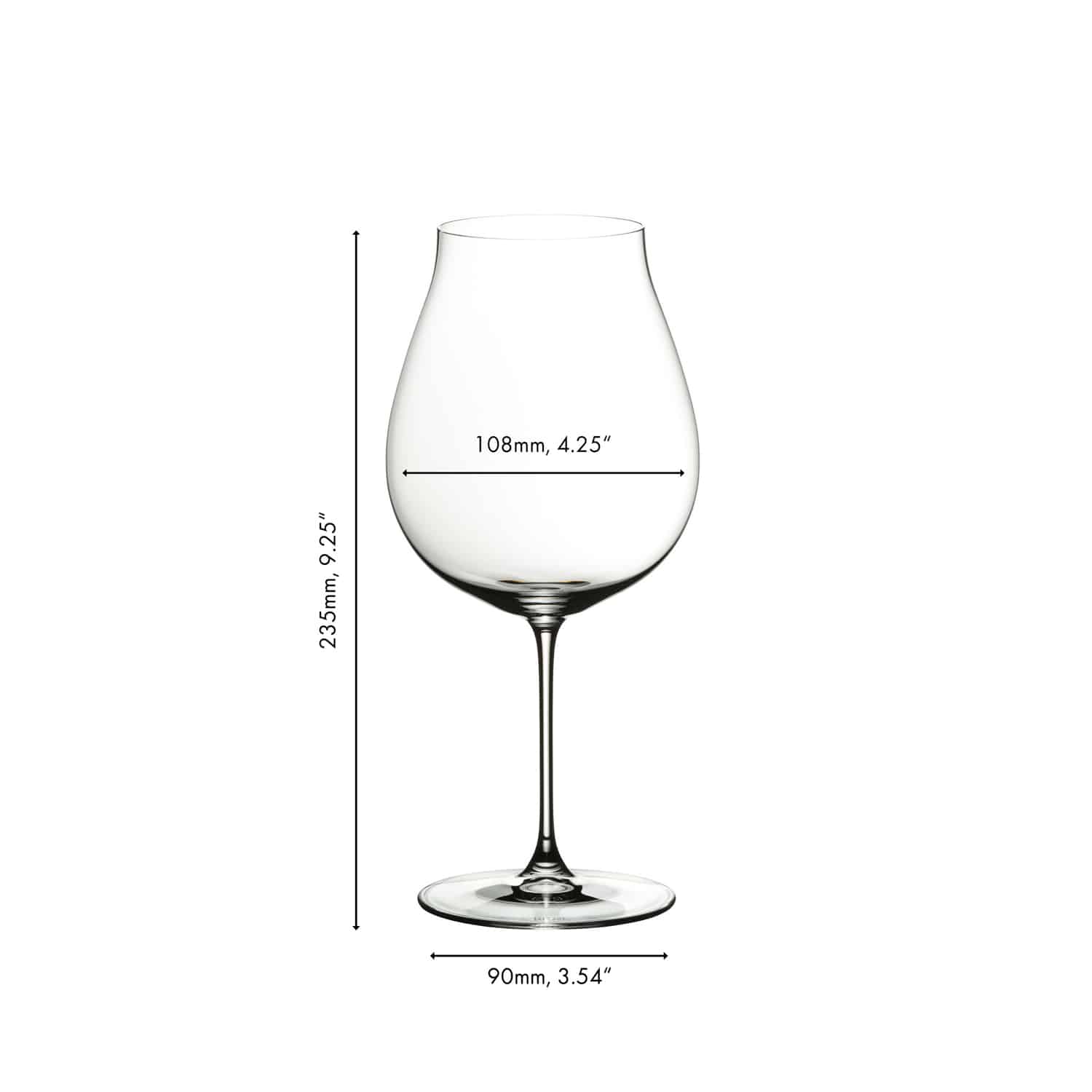 Riedel Veritas Winnglas 80,7 Cl Pinot Noir, Nebbiolo & Rosé - 2 Stuks - Glazen.nl