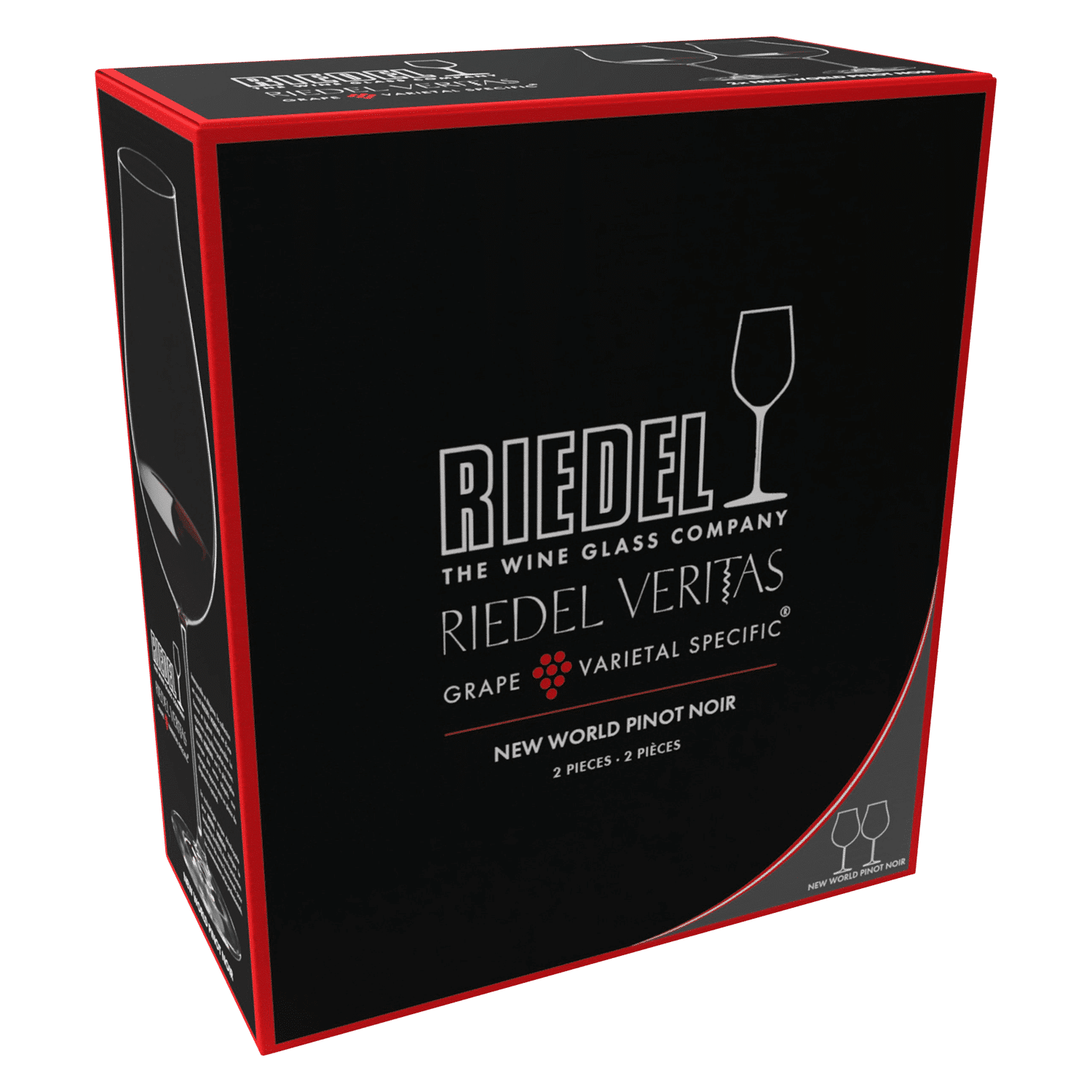 Riedel Veritas Winnglas 80,7 Cl Pinot Noir, Nebbiolo & Rosé - 2 Stuks - Glazen.nl