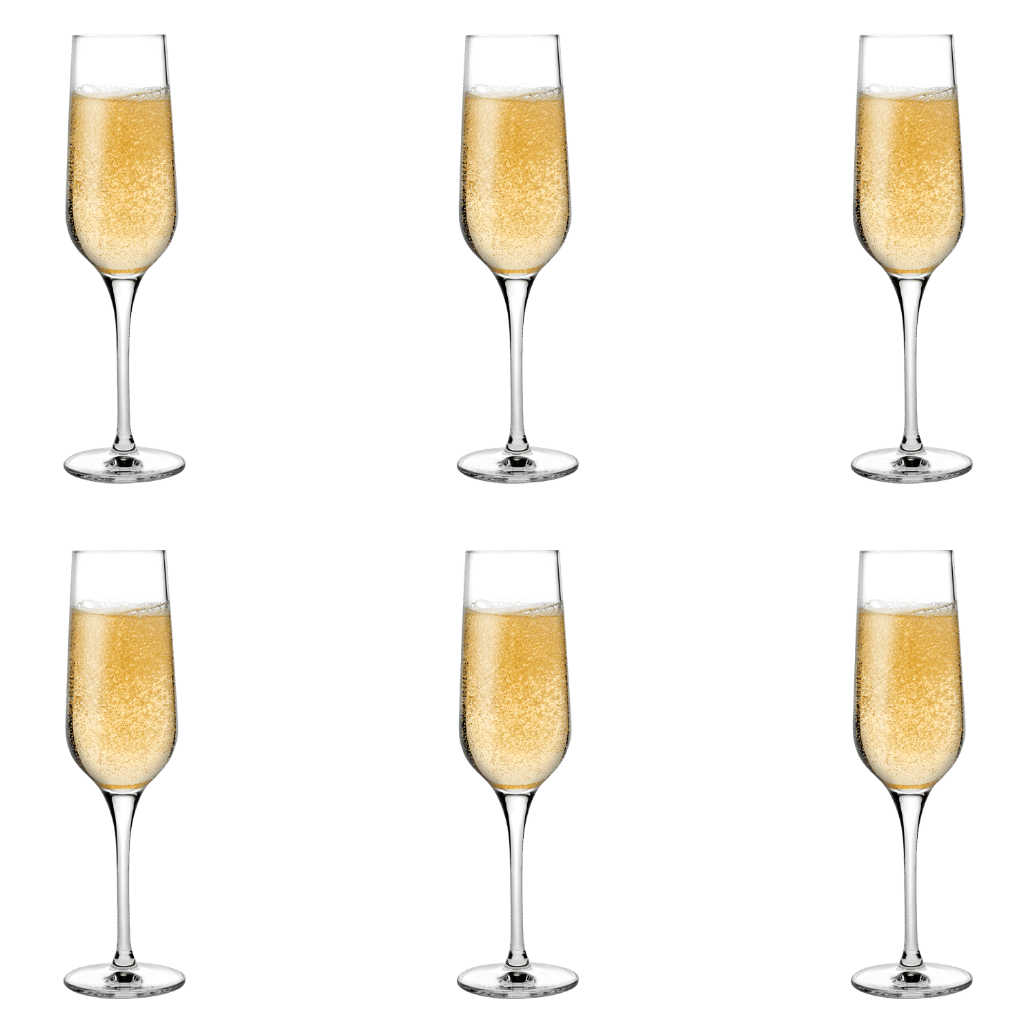 Nude Glass Refine Champagneglas 20 Cl - 6 Stuks - Glazen.nl