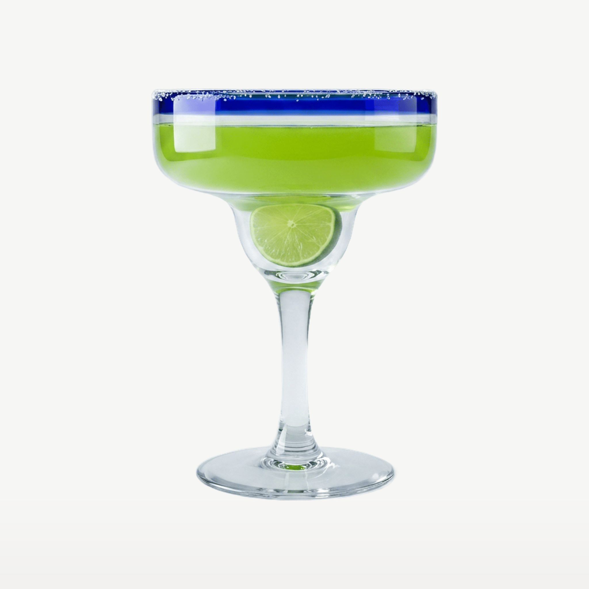 Bar Professional Margarita Cocktailglas Blauwe Rand 38 Cl - Glazen.nl