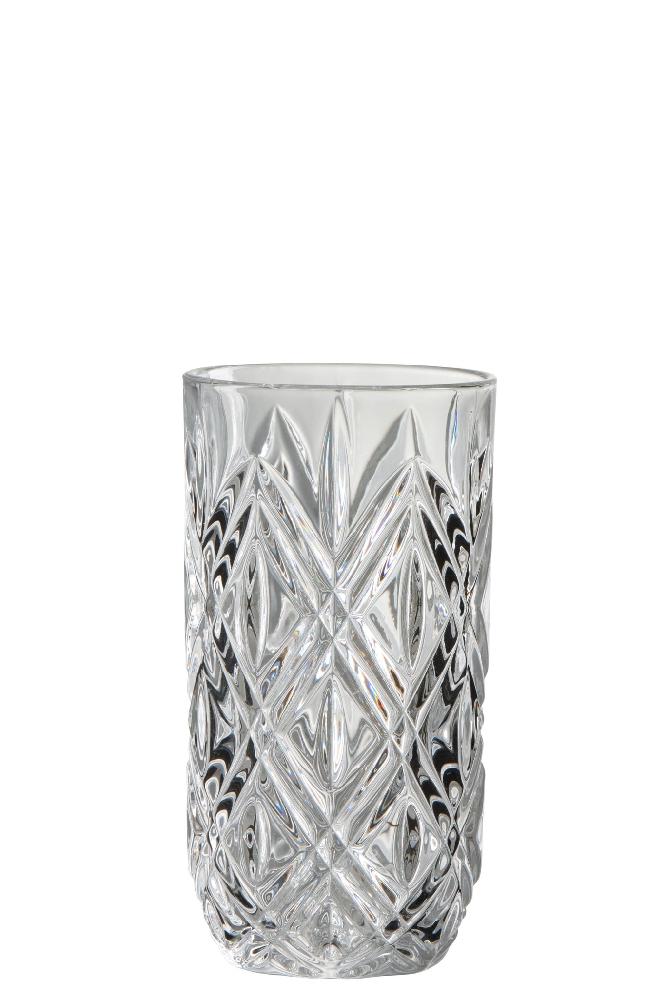 J-Line Anna Hohes Wasserglas Transparent