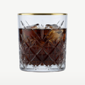 Pasabahce Timeless Tumbler 34,5 Cl Goldrand - 4 Stück