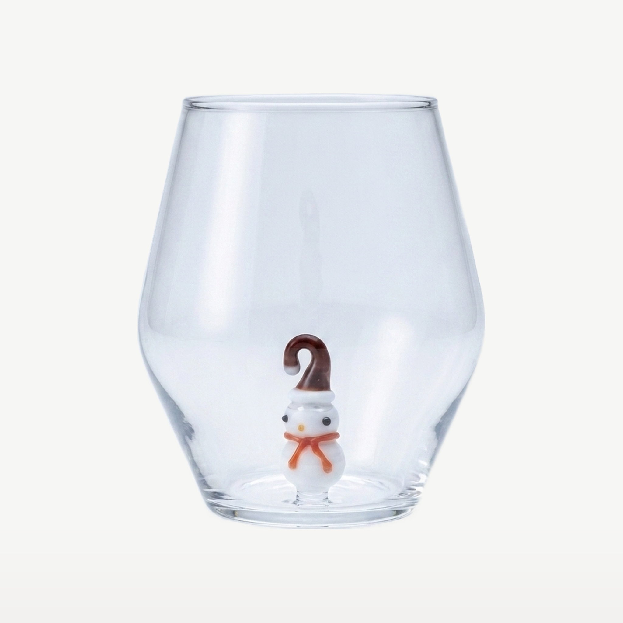 J-Line Waterglas 42 Cl Sneeuwpop Transparant - Glazen.nl