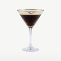 Pasabahce Elysia Martiniglas 22 Cl mit Goldrand – 4 Stück