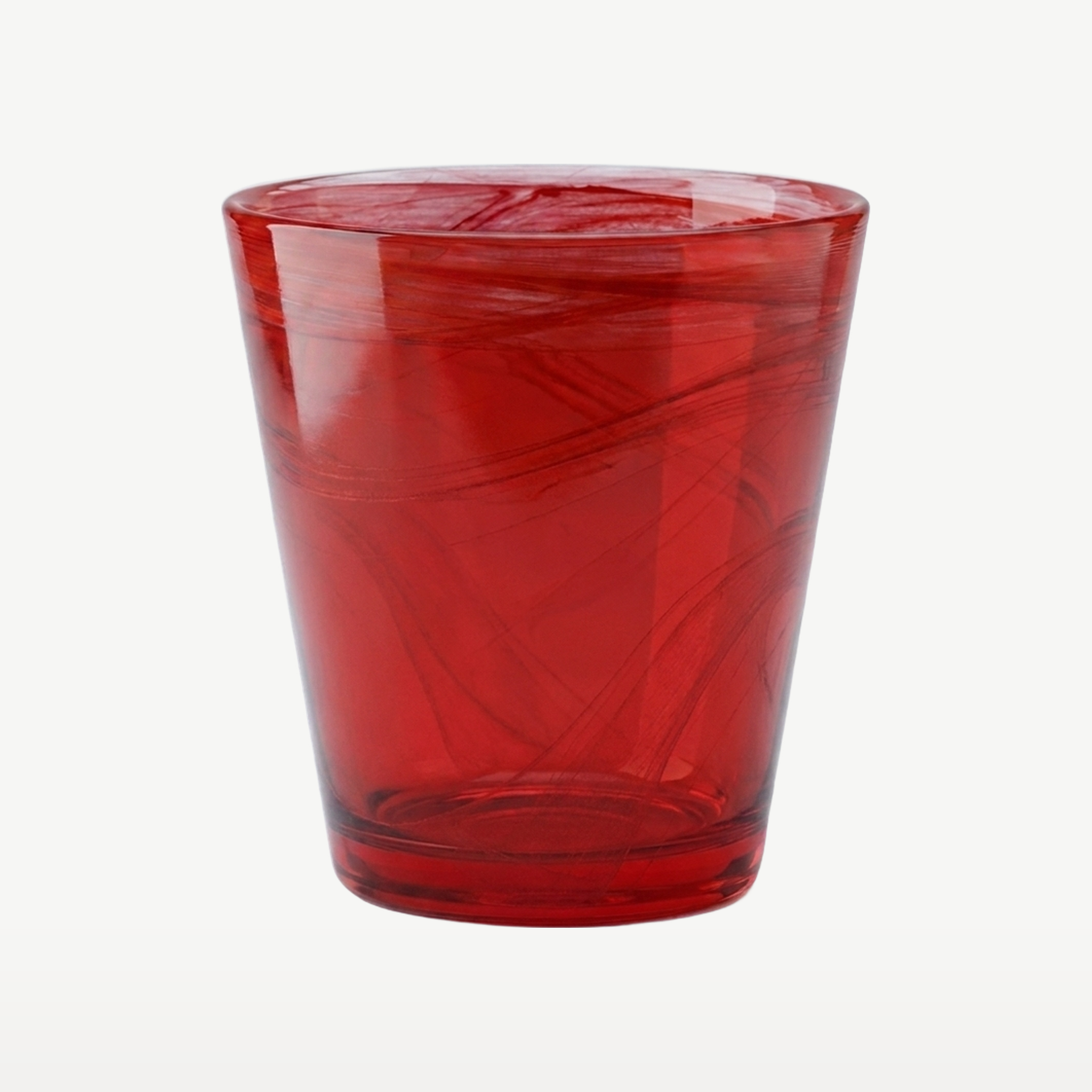 Bormioli Rocco Capri Tumbler 37 Cl Rood - Glazen.nl