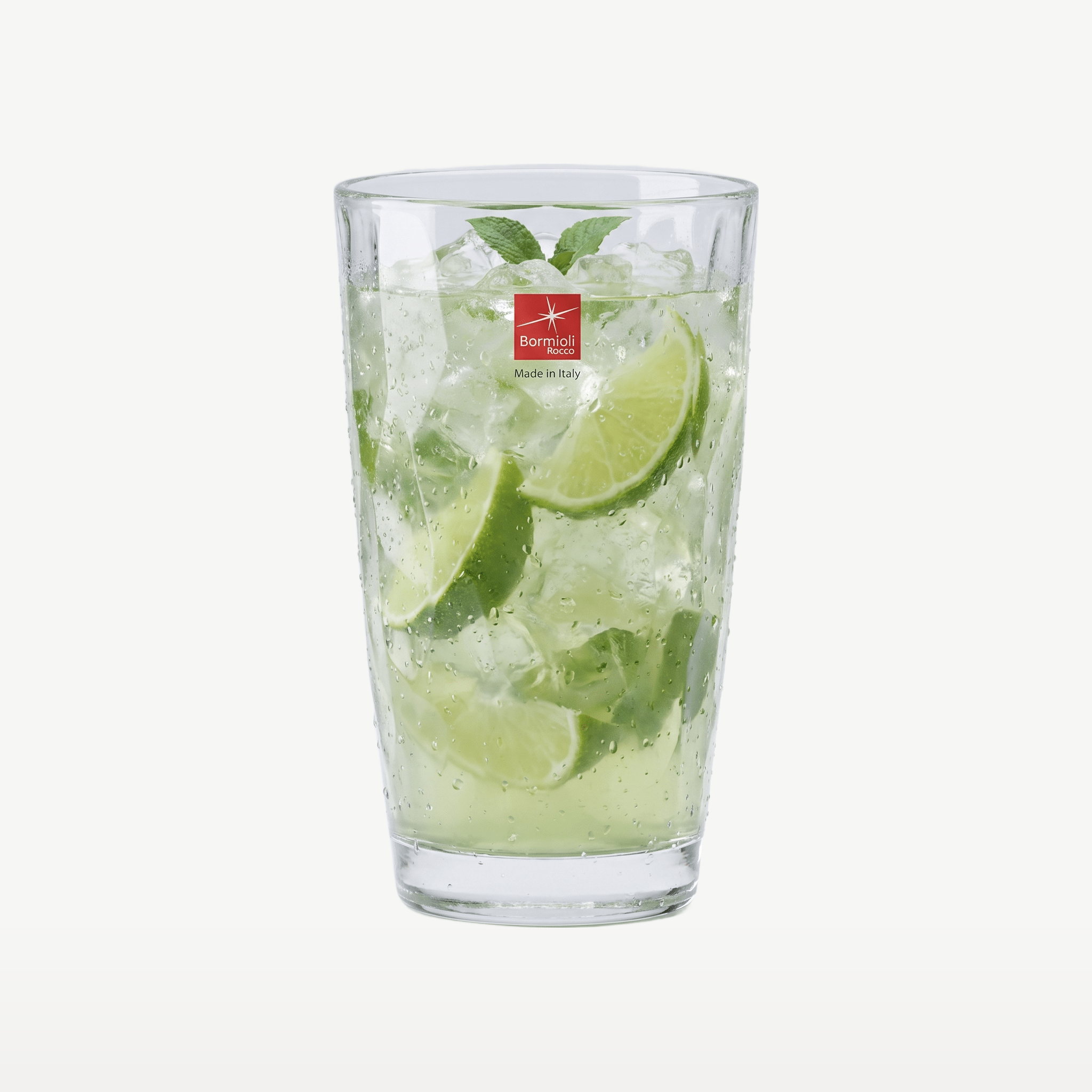 Bormioli Rocco Diamond Longdrinkglas 47 Cl gevuld met mojito