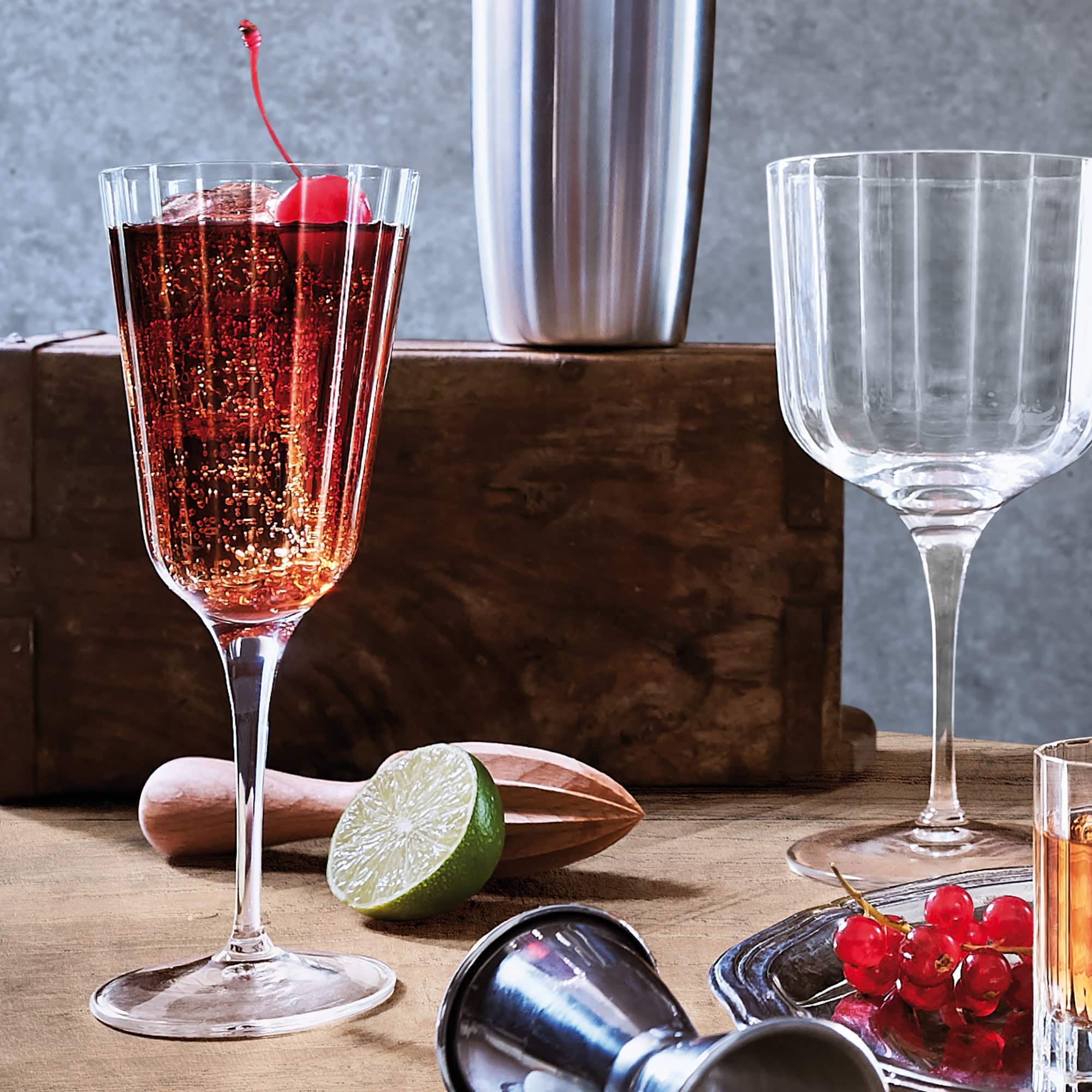 Luigi Bormioli Bach Gin Tonic Glas 60 Cl Oranje Pack - 2 Stuks - Glazen.nl