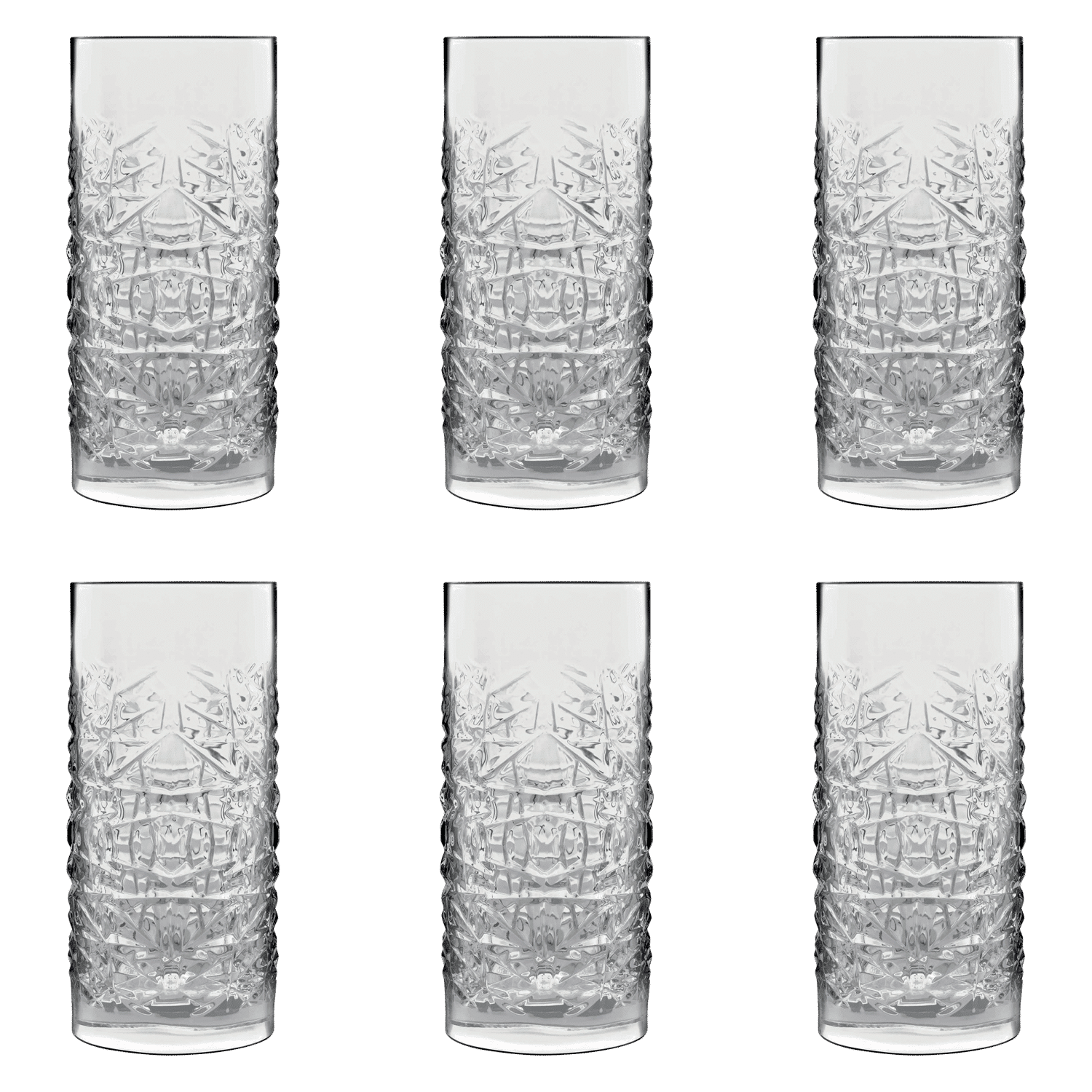 Luigi Bormioli Mixology Textures Hi - Ball 48 Cl - 6 Stuks - Glazen.nl