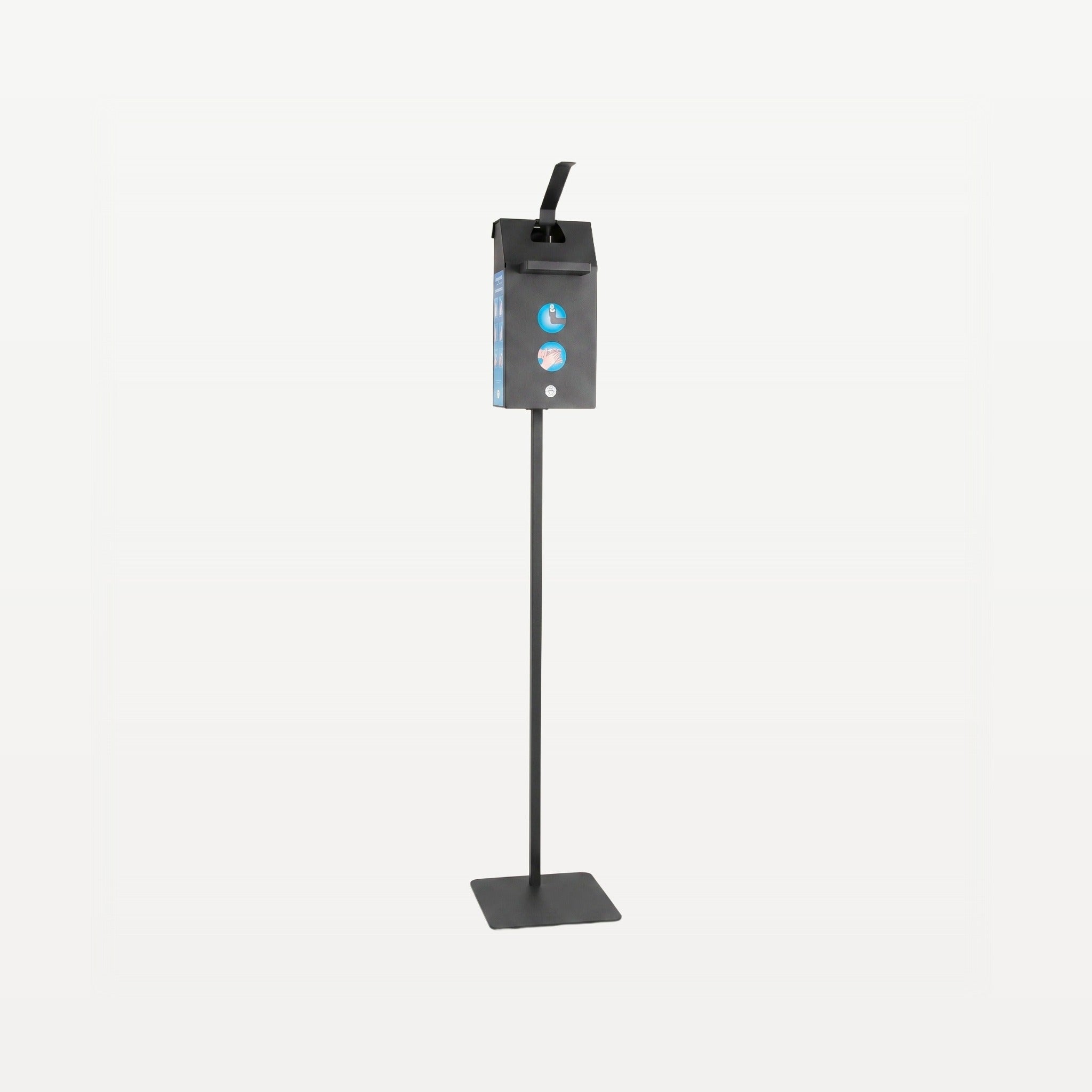 Bar Professional Desinfectiedispenser Elleboogbediening Staal 160 Cm