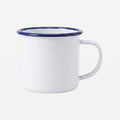 Bar Professional Speakeasy Emaillebecher weiß 50 Cl
