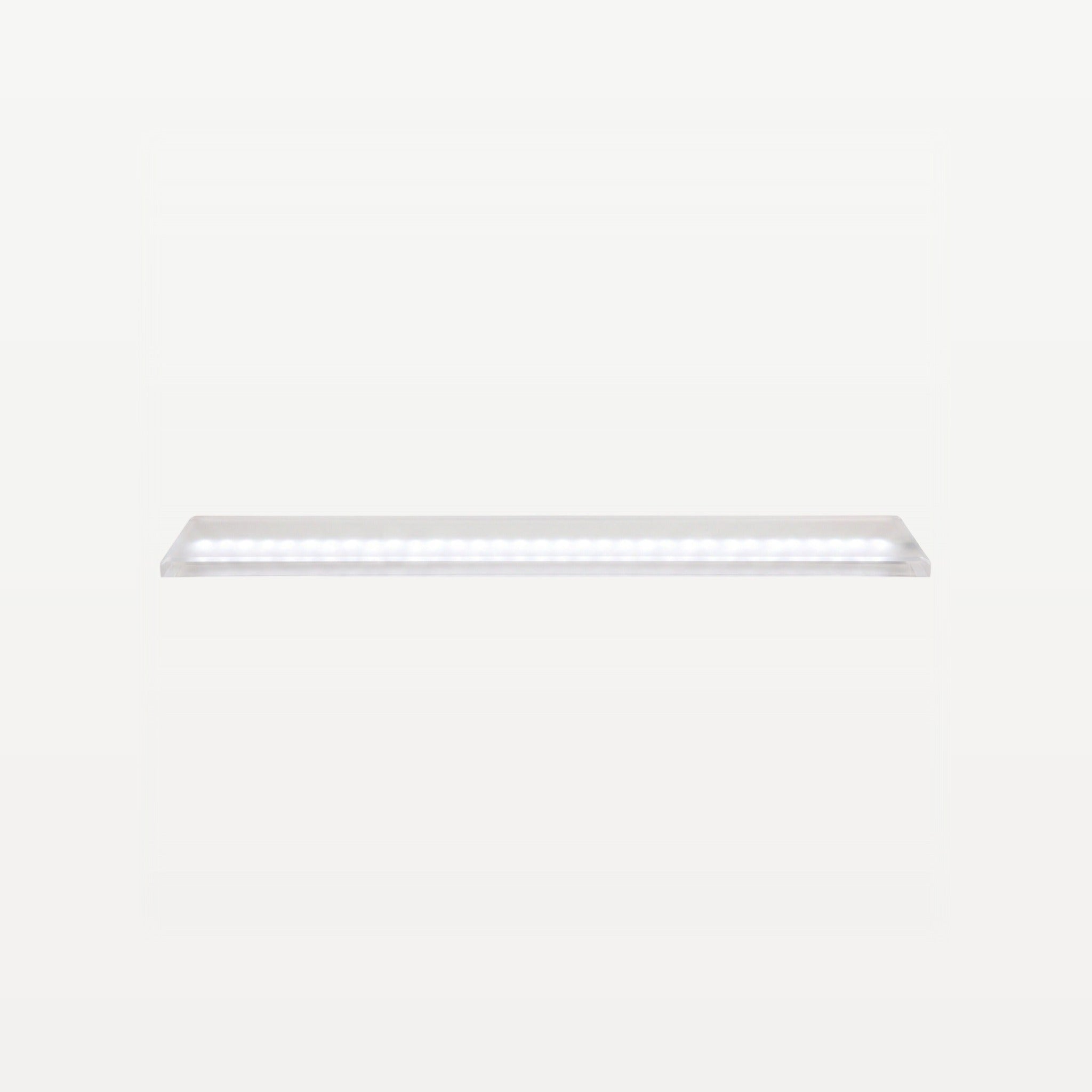 Bar Professional LED Flessenplank 90cm Wit/Zwart