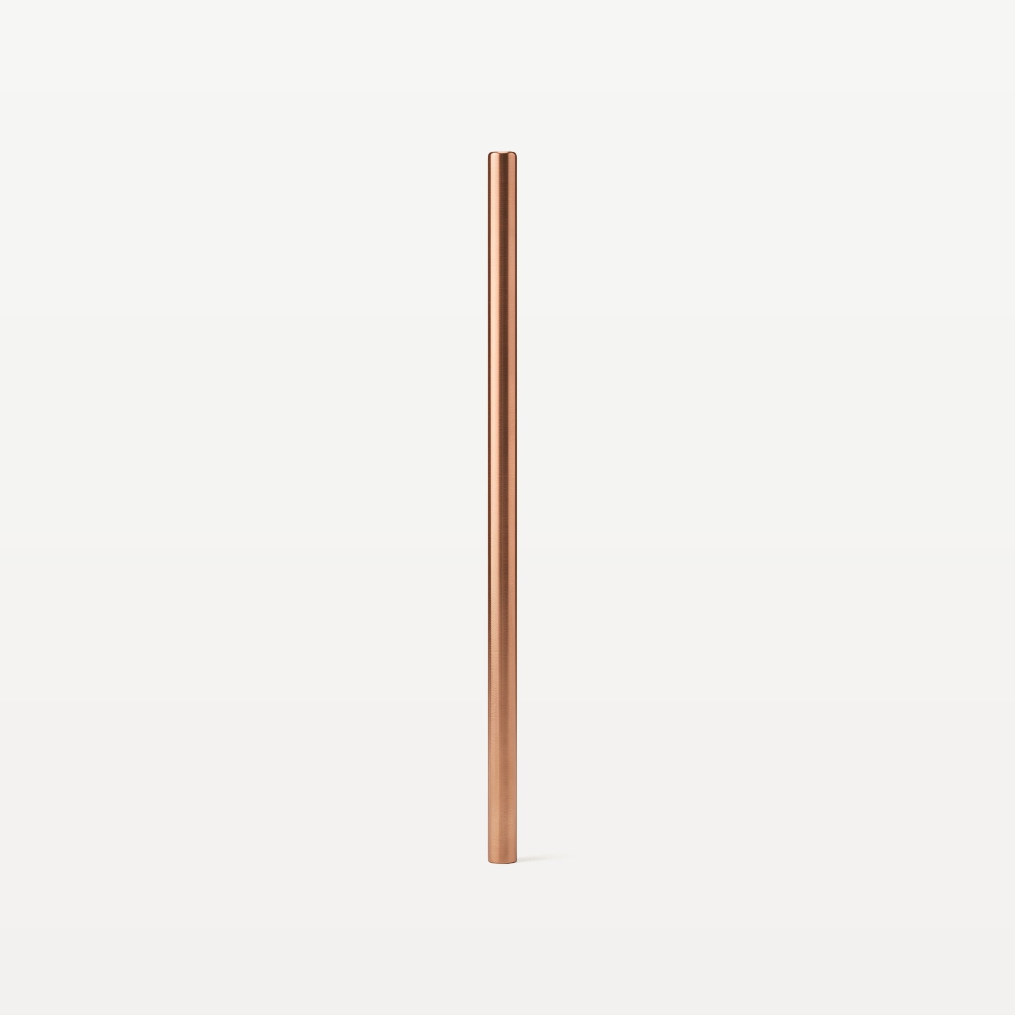 Bar Professional Rietje Recht Koper 6 mm 21 cm
