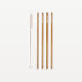 Bar Professional Reusable Gold Straws 21 cm Set