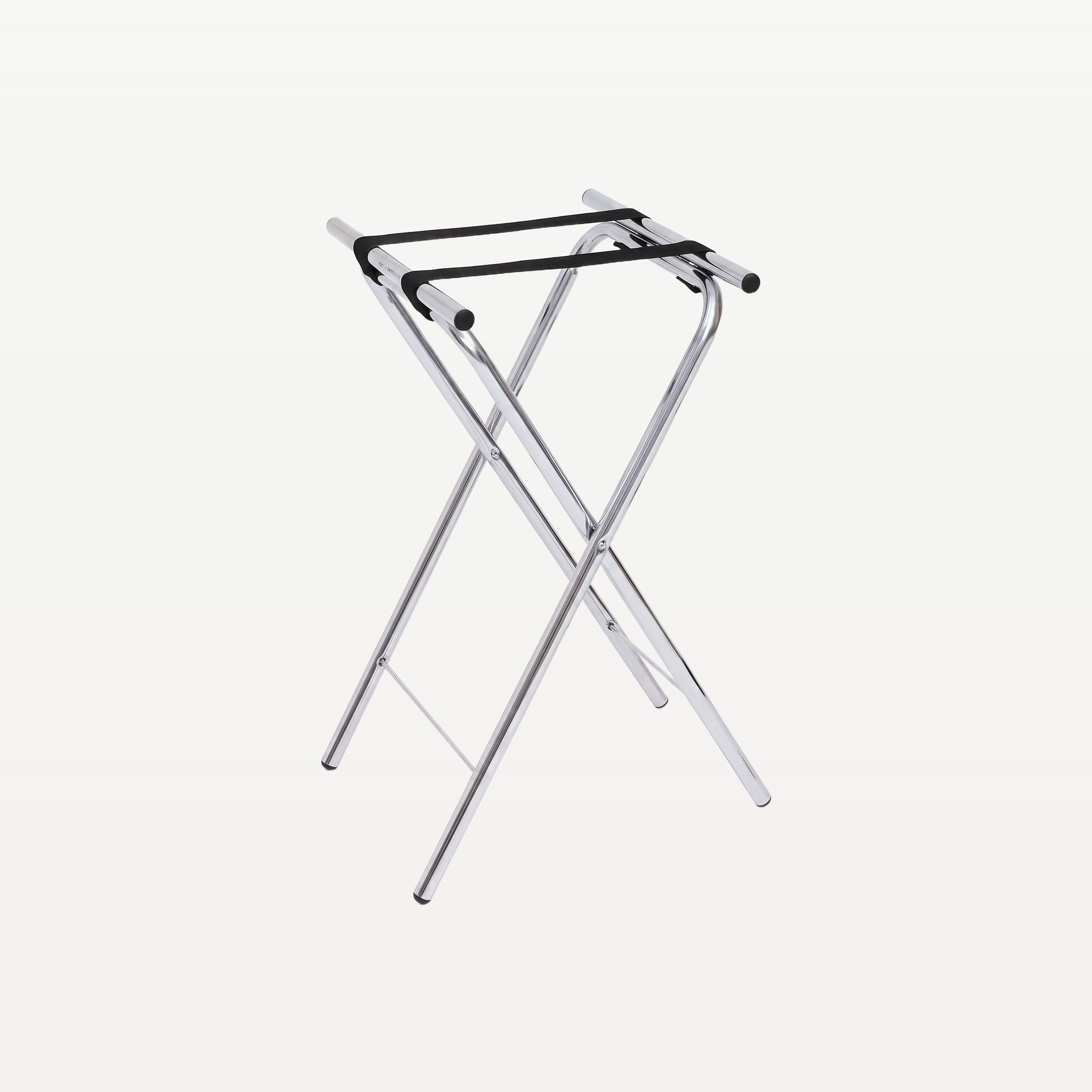 Bar Professional Dienbladstandaard Inklapbaar Chroom 82 cm