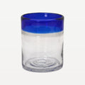 Bar Professional Tumbler mit blauem Rand 30 Cl