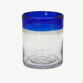 Bar Professional Tumbler with Blue Rim 30 Cl