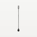 Bar Professional Speakeasy Barlöffel Trident Schwarz 30 Cm