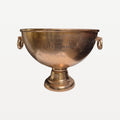 Bar Professional Champagnerkühler Vintage Kupfer 47 Cm